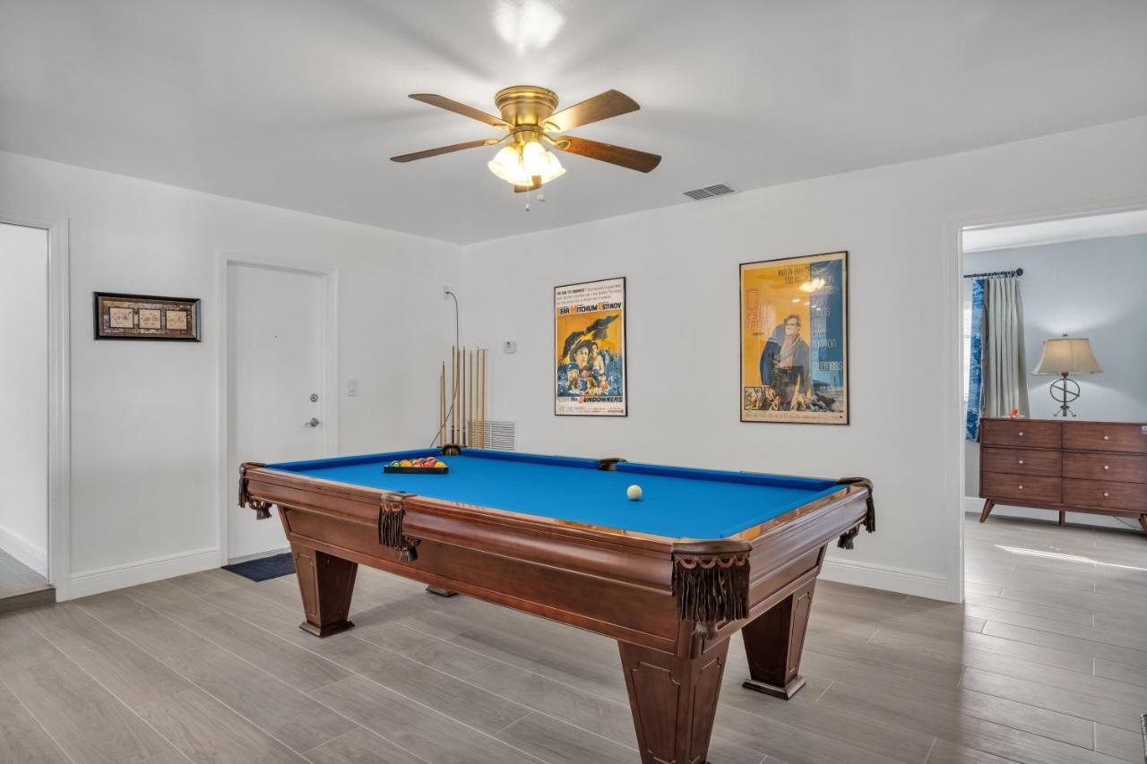 4 Bd Near Beach Spacious Solar Heated Pool Waterfront Home ポンパノビーチ エクステリア 写真